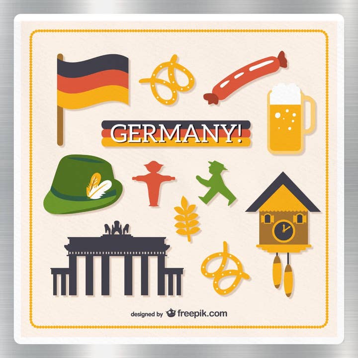 Germany Travel Sticker for wholesale by GraffMerch.com