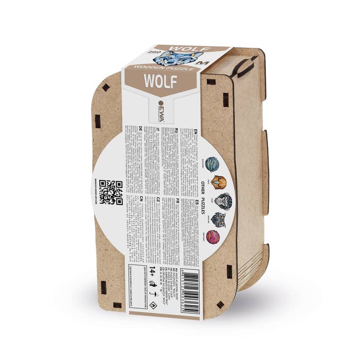 Graine Créative - Vente Puzzle – adulte - PUZZLE LOUP EWA2