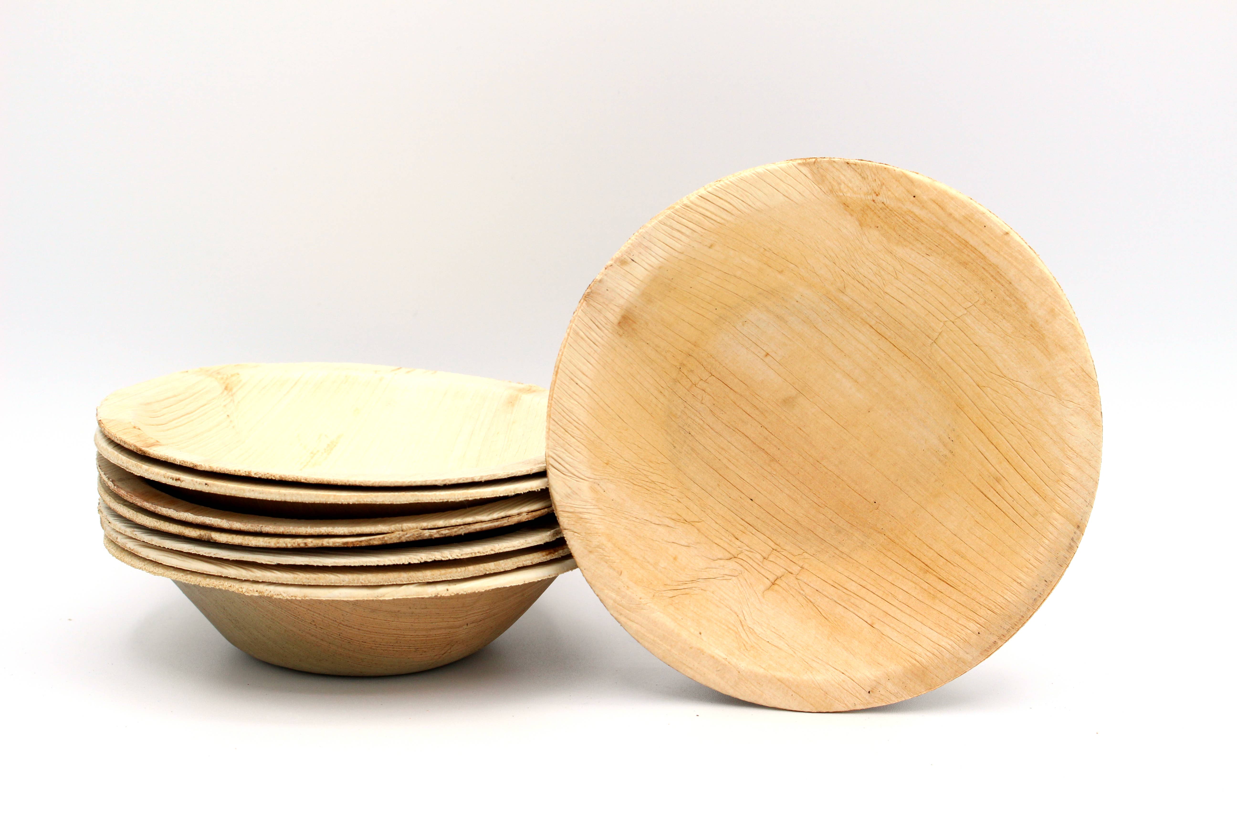 GNB S.r.l. (BioChic) - Wholesale Bowl - Compostable disposable palm leaf bowl diameter 13cm4