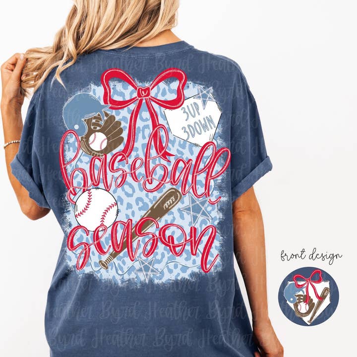 Chemisier Coquette Saison de Baseball pour la vente par Blazing Oaks Clothing Company