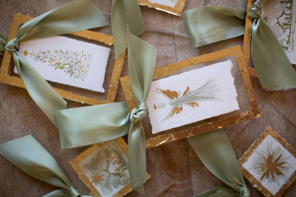 Porter Rivers Art - Vente Objets de décoration - L'Ange - Ornement Aquarelle Peint à la Main2