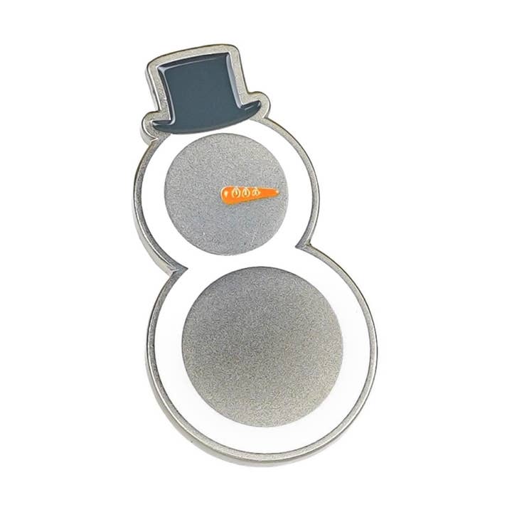 Snowman - Ball Marker for wholesale by Bogey Bros Golf Co