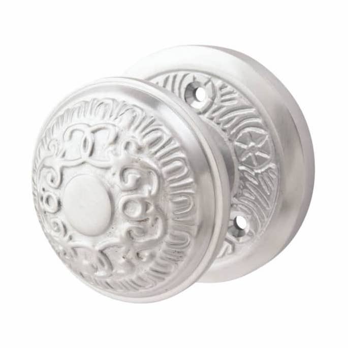 Heritage Brass by M Marcus Aydon Mortice Door Knob - Satin Chrome for wholesale by Diybasket