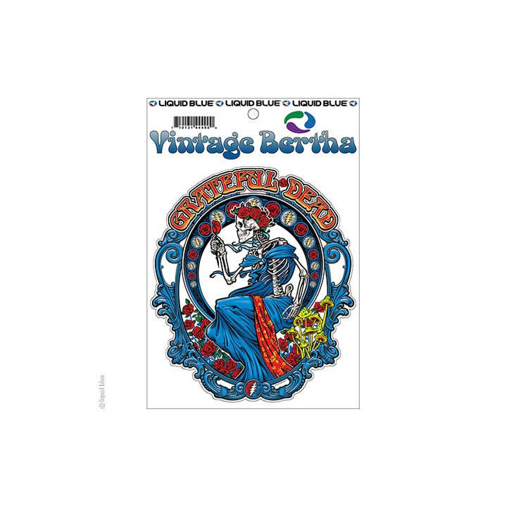 Sunshine Joy - Vendita all'ingrosso Adesivo - Adesivo Bertha vintage Grateful Dead 5,5"