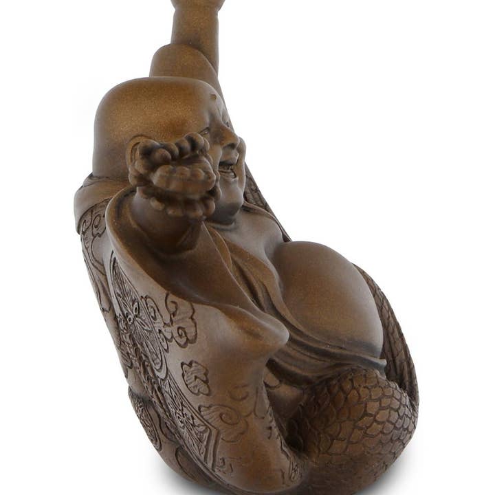 Buddha Groove - Wholesale Decorative Figurine - Welcoming Cheering Happy Buddha Statue1