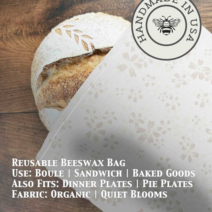 Five Oaks Farm – Großhandel Verpackung/Beutel zur Aufbewahrung von Lebensmitteln – Brotbeutel | Bienenwachsbeschichtet21