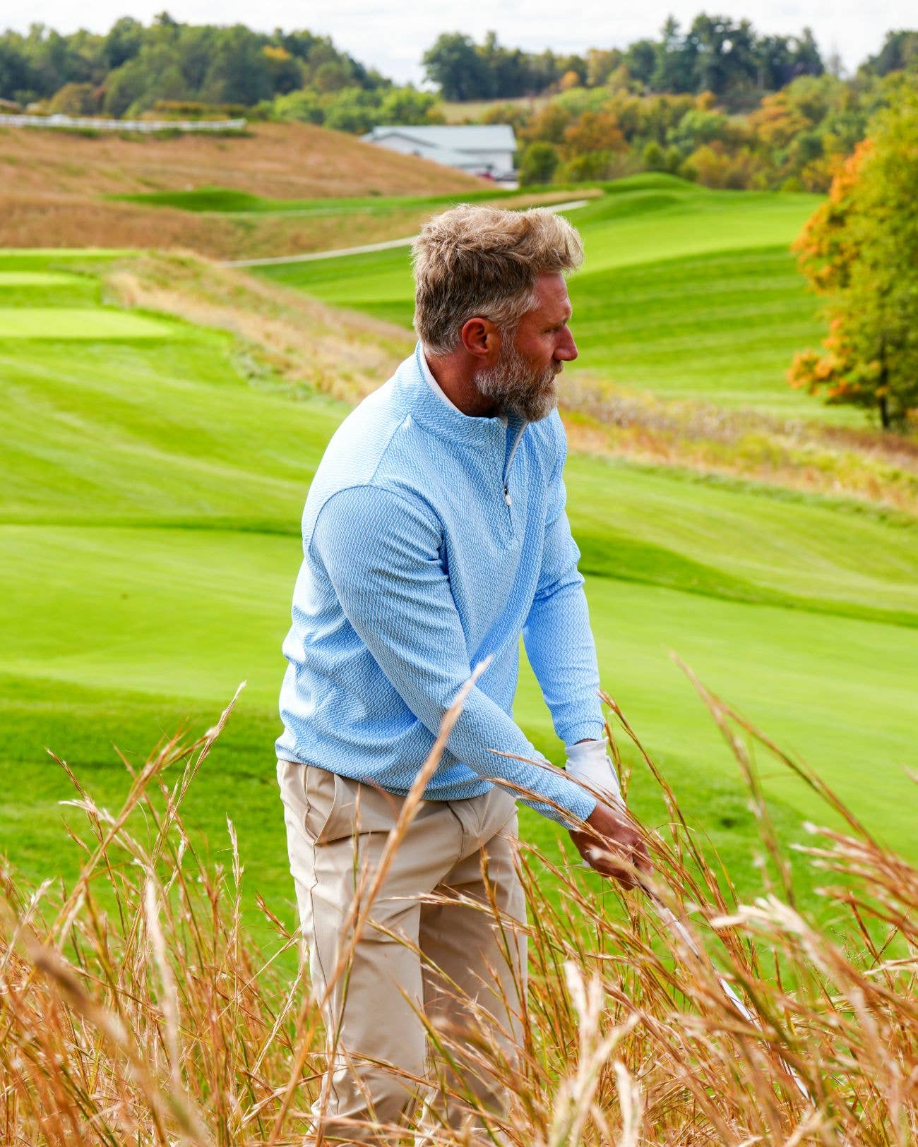 USA Palm - Wholesale Sweatshirt - Unisex - Cloud 1/4 Zip75