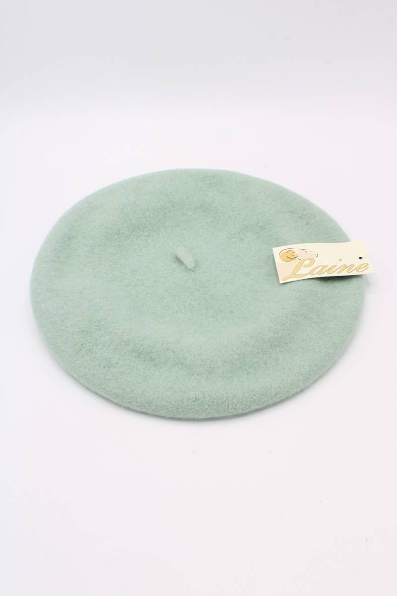 Hologramme Paris - Vendita all'ingrosso Basco - Unisex - Berretto classico in pura lana125