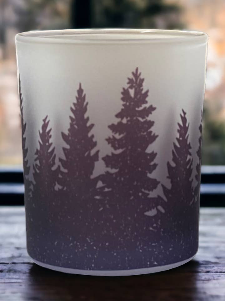 Votivo de Cristal Azul Pinos para venta al por mayor de Sovende Bjorn