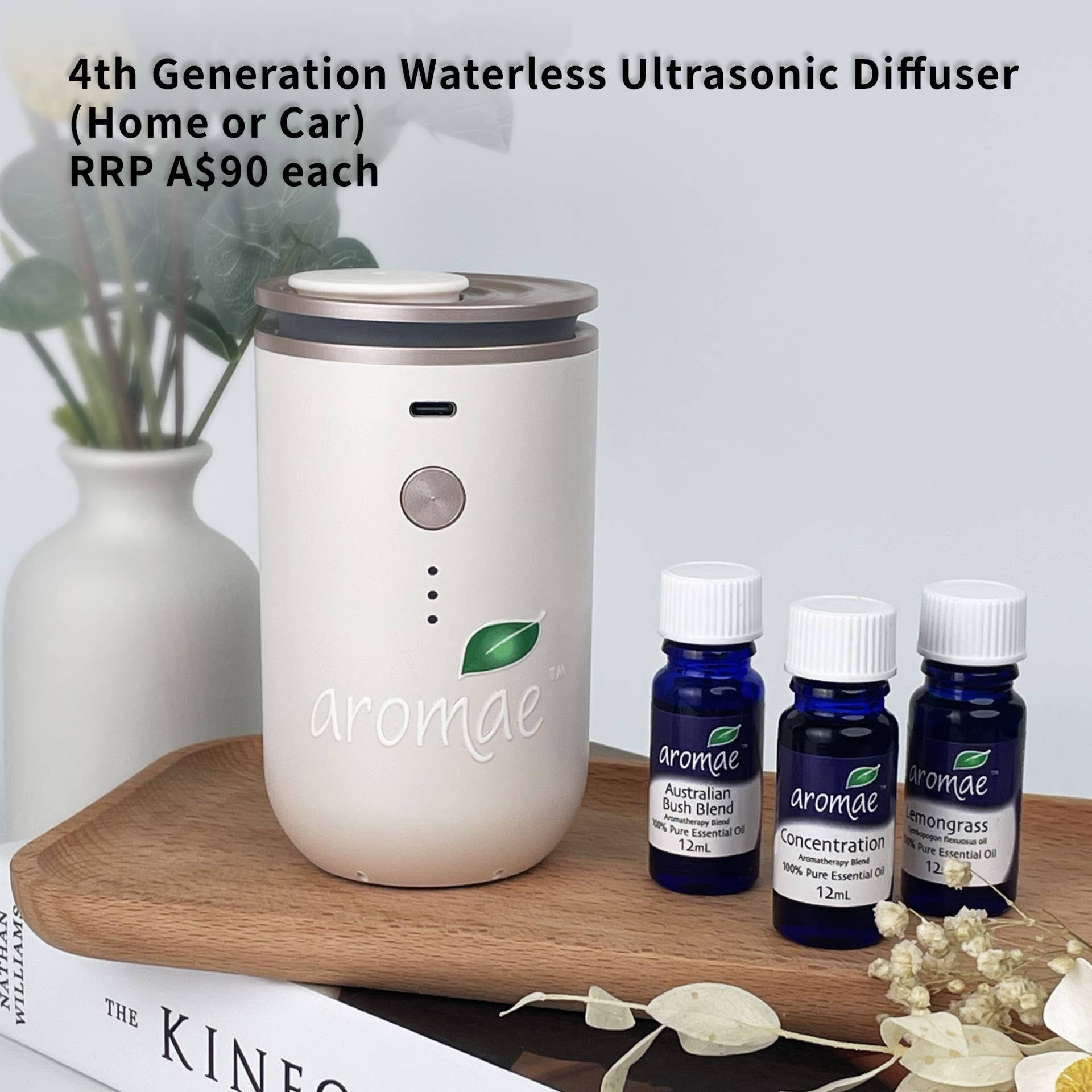 Aromae Essentials - Wholesale Electronic diffuser - Electric Waterless Diffuser (UD500) - Generation IV3