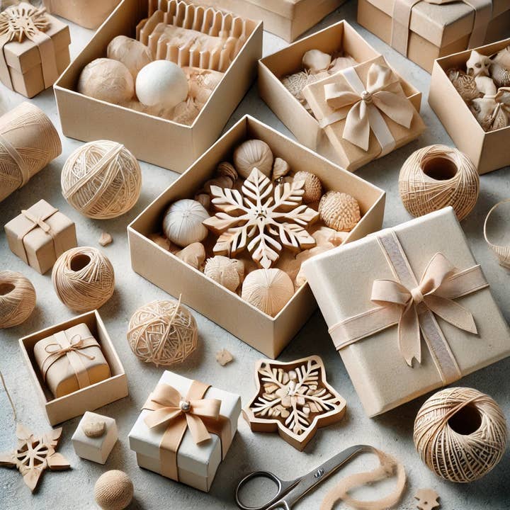 Factory Direct Craft - Wholesale Decorative box - Premade 3-Piece Nested Paper Mache Square Box Set2