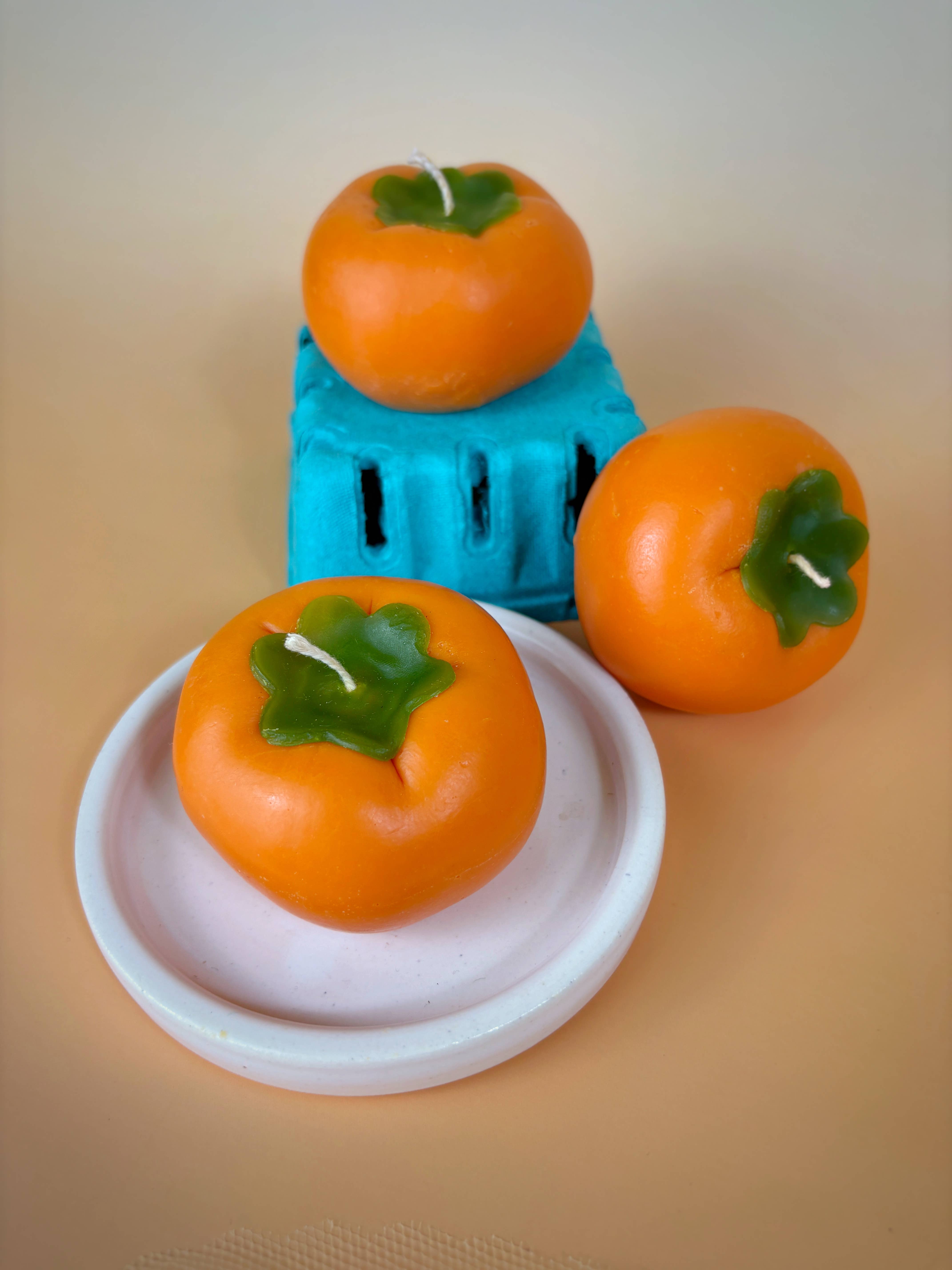 The Wednesday Co - Wholesale Novelty Candle - Buena Suerte Persimmon - Persimmon Candle1