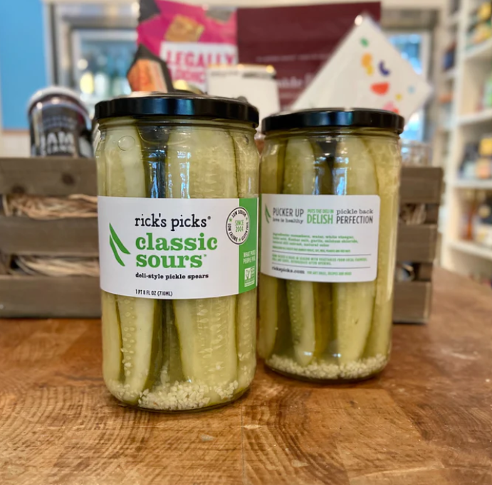 Rick's Picks - Wholesale Pickled Vegetables - Classic Sours- case of 6 jars4