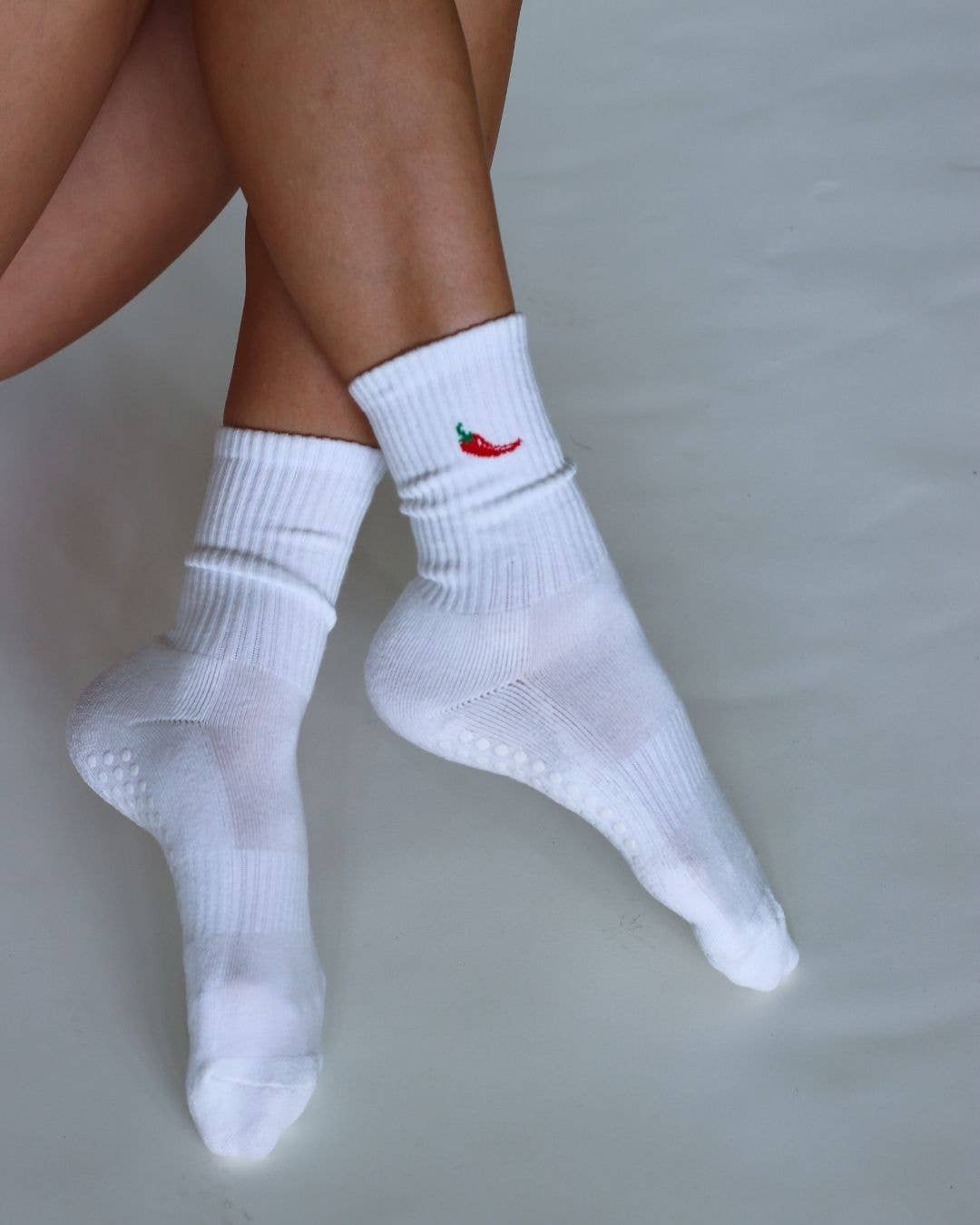 California Grip Socks - Wholesale Socks - Unisex - The Chili Pepper Grip Socks0