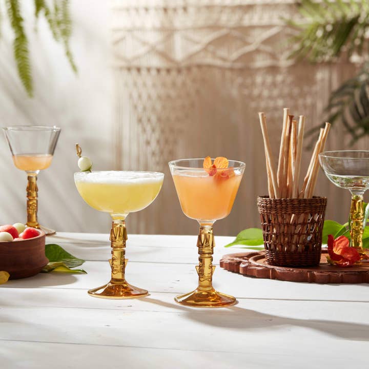 Libbey - Wholesale Cocktail/Liquor Glass - Libbey Tiki Mai Tai Glass, 6.75-ounce, Set of 4