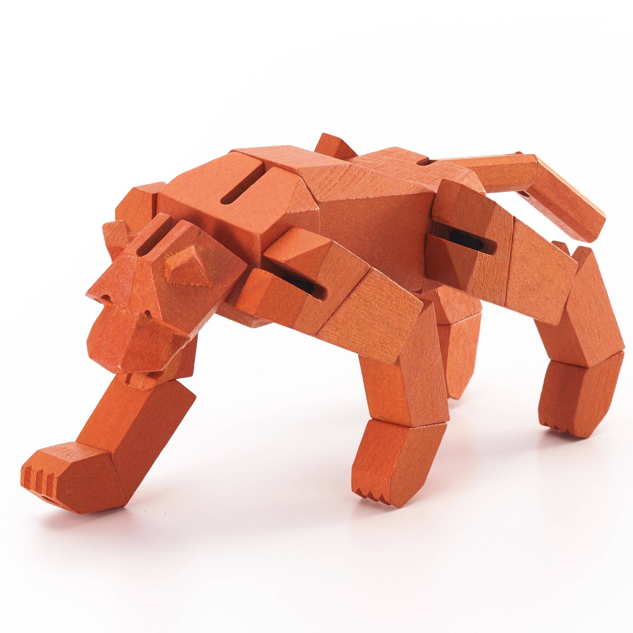 Yoshiaki Ito Design – Brinquedo de madeira - Crianças por atacado – Morphits® Tiger Wooden Toy: Roaring Adventures Await in our our our5