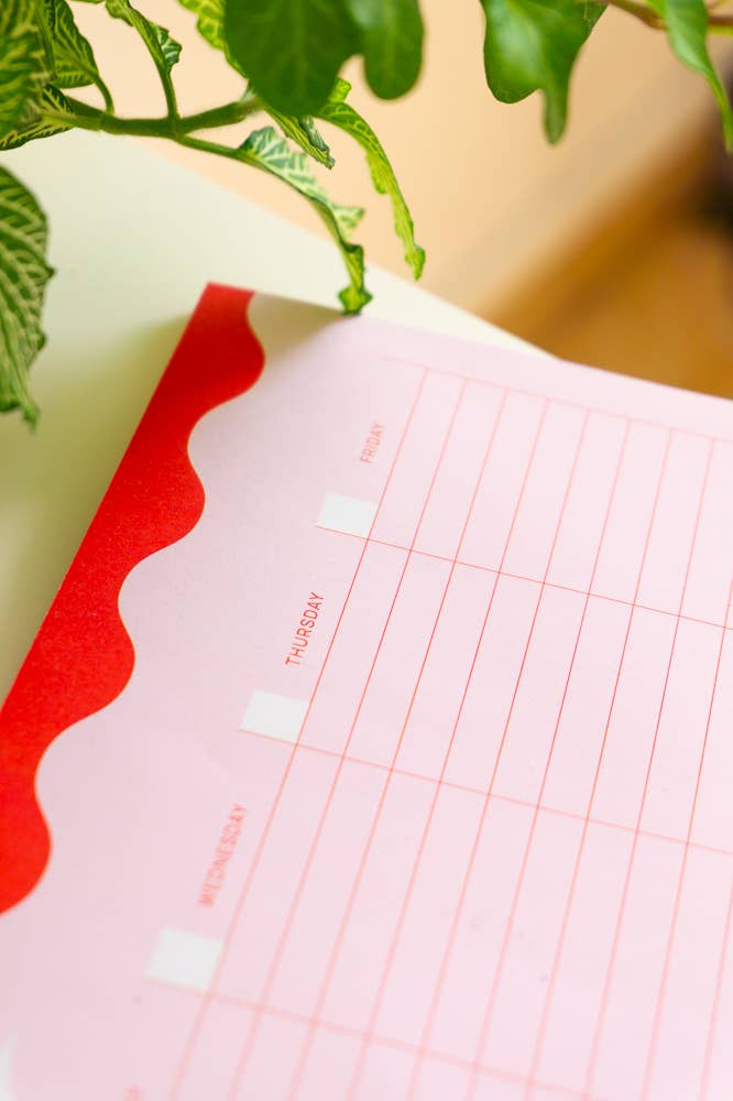 Creative Goodie - Wholesale Planner - A4 Weekly planner pad with tasks, goals, events, and notes2