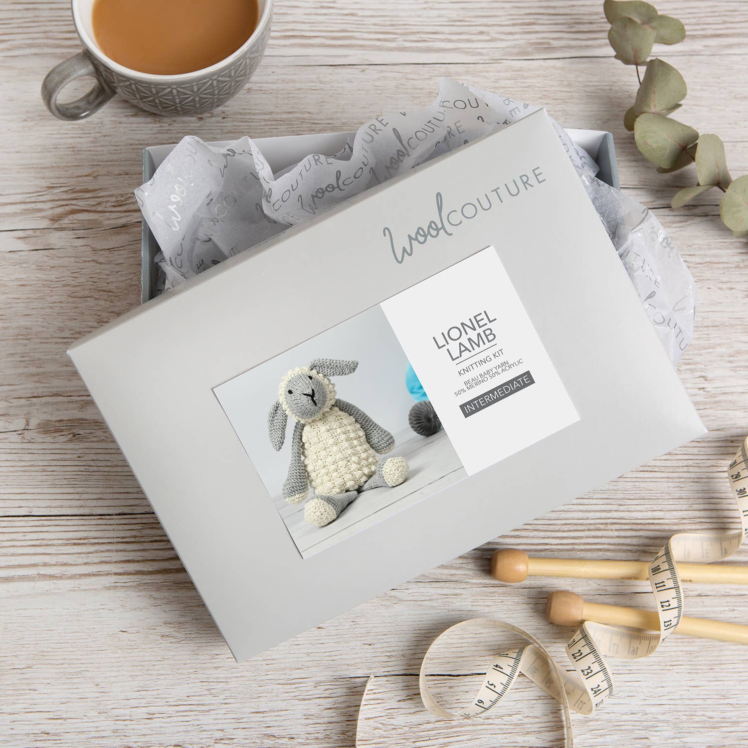 Wool Couture Company - Vente Accessoire de tricot/crochet - Trousse à tricoter Agneau Lionel1