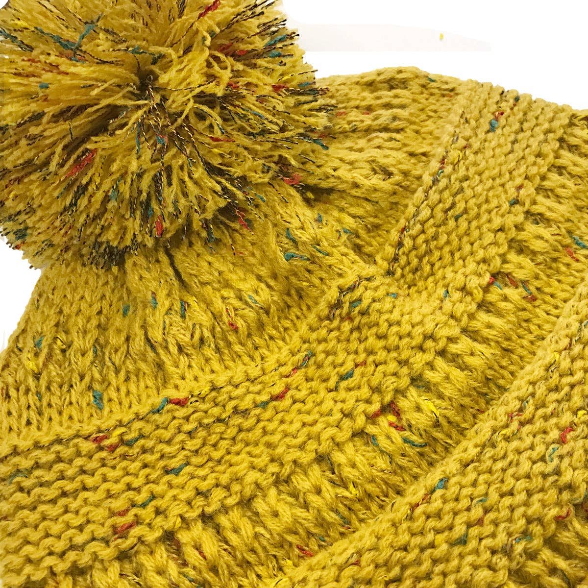 Wrapables.com - Wholesale Beanie - Women's - Wrapables Warm Knit Confetti Beanie with Pom Pom30