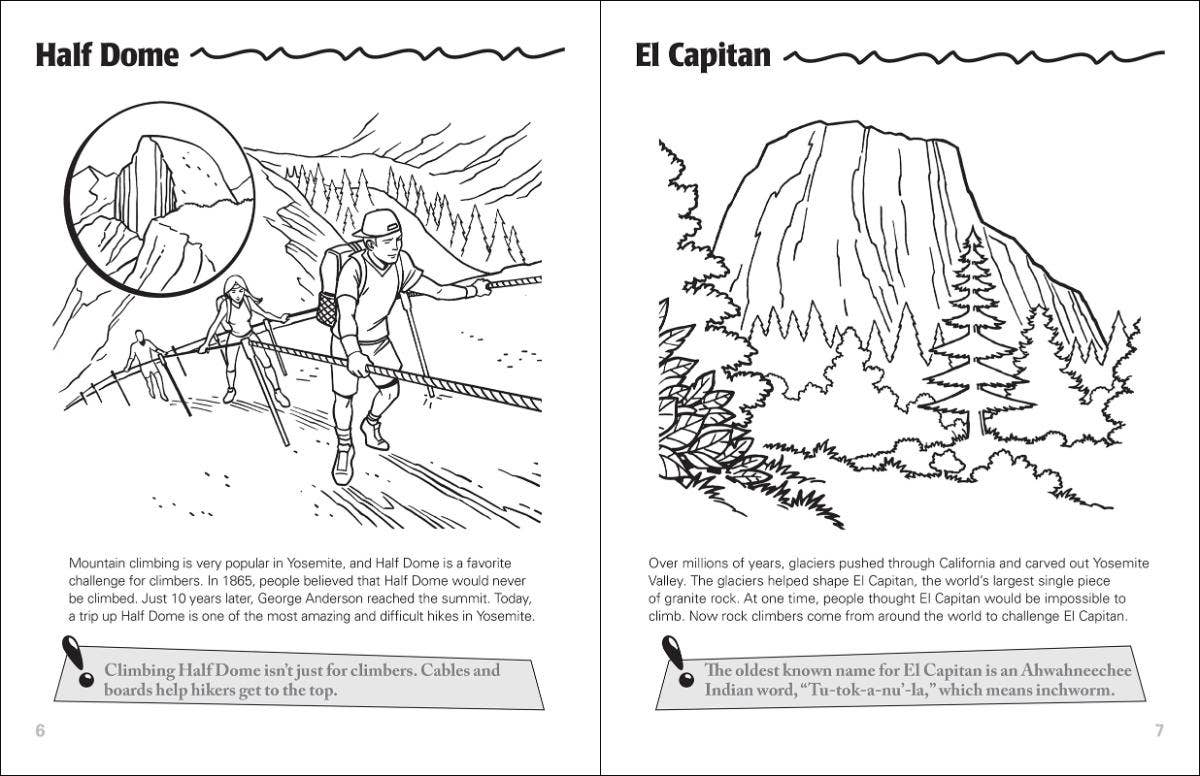 AdventureKEEN - Wholesale Coloring & Activity Book - Kids & Baby - Yosemite Activity Book1