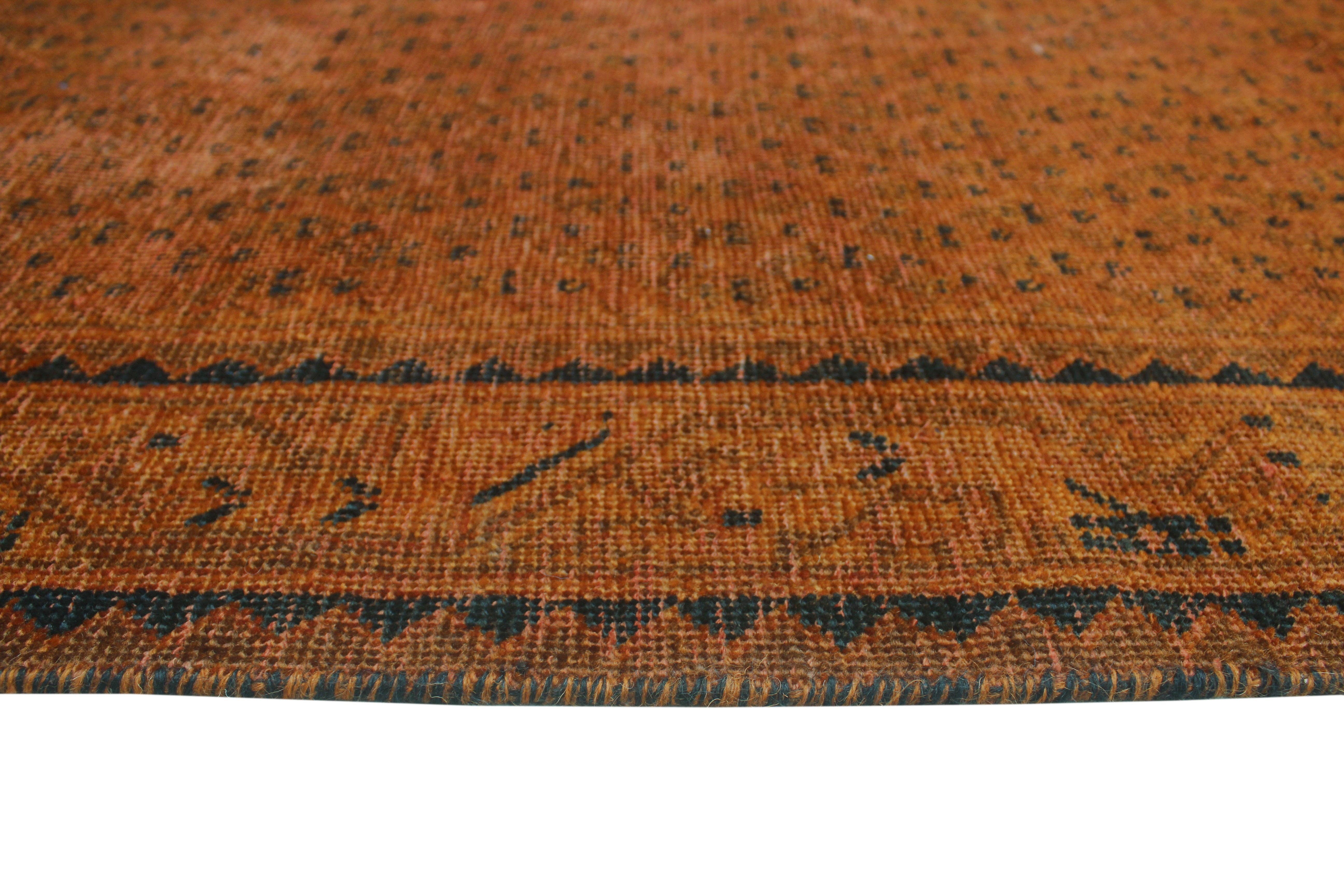 Noori Rug - Wholesale Runner Rug - Vintage Doto Rust/Lt. Brown Runner, 3'4" x 10'3"1