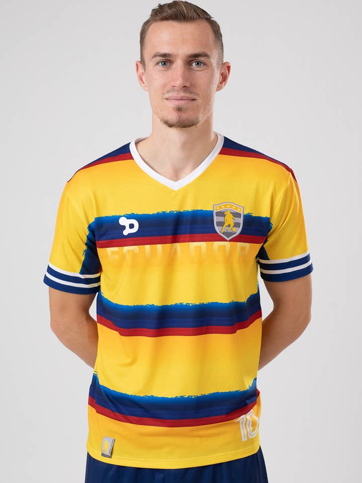 Ronaldinho Ecuador Jersey/Hemdje voor wholesale door DRYWORLD