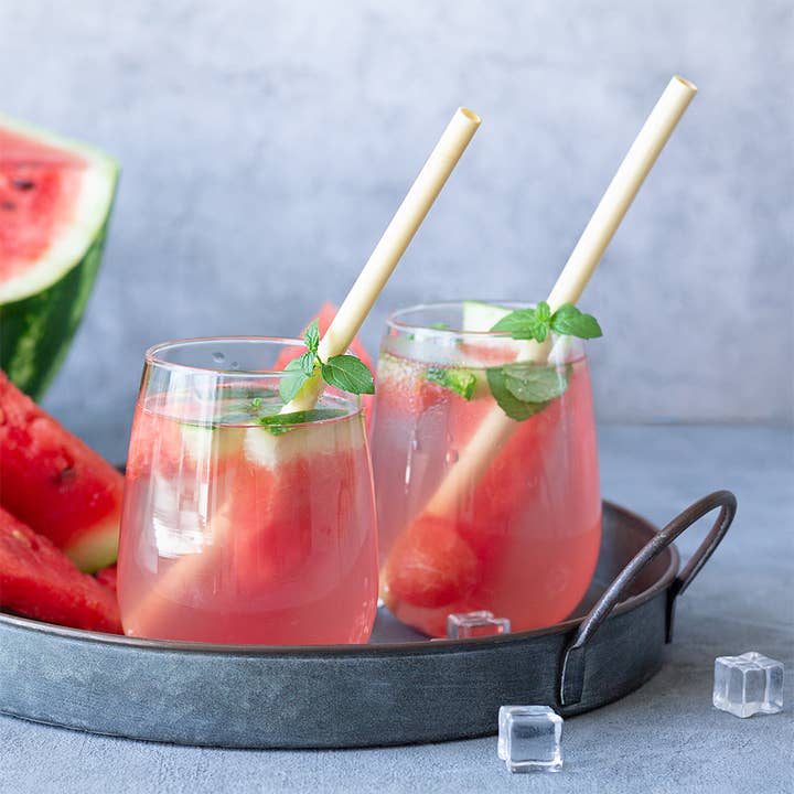 VIE - Wholesale Drinking straw - Disposable Bamboo Straws10