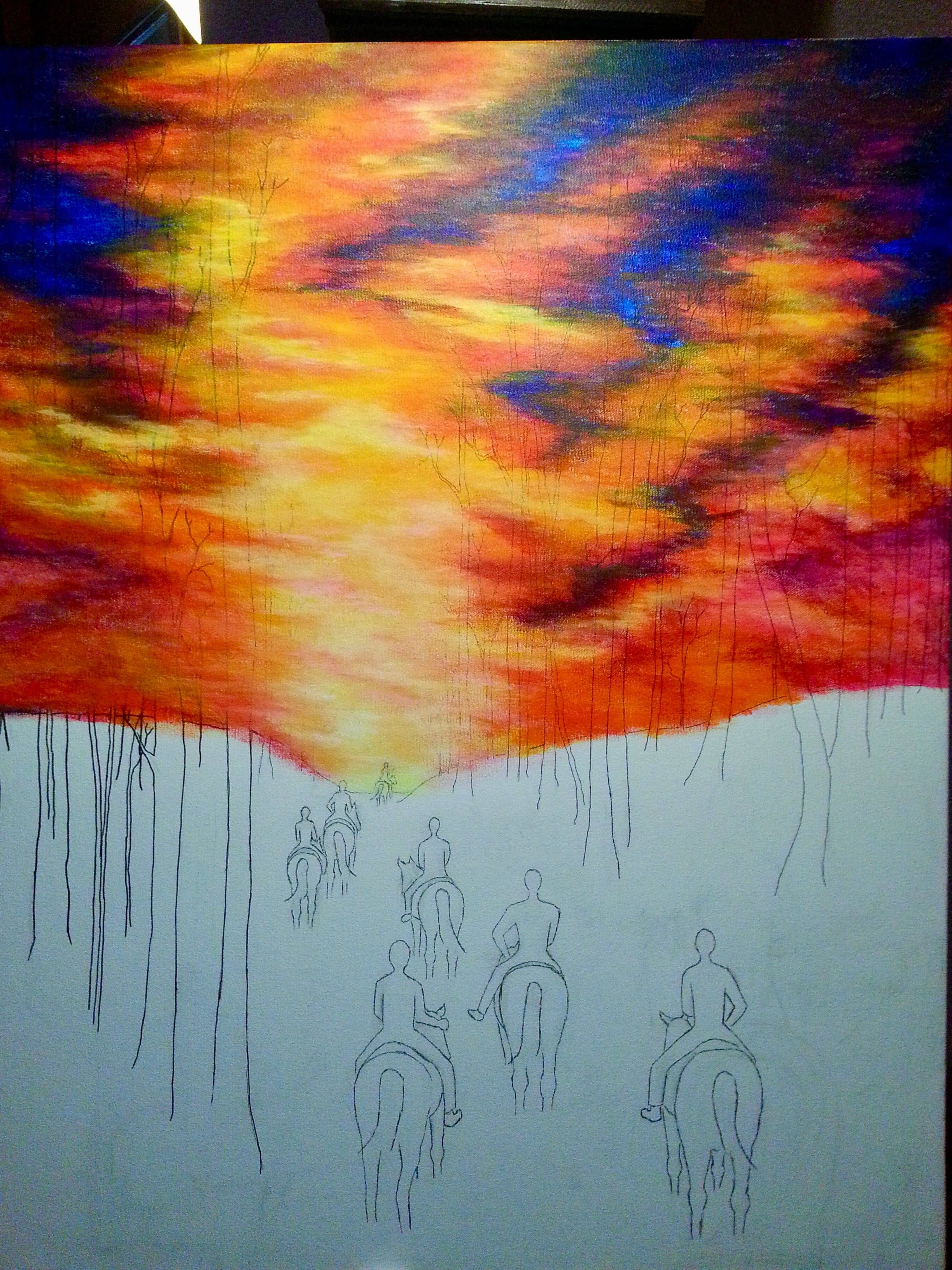 CherieSmittleArt - Wholesale Art Print - Hunting Party4