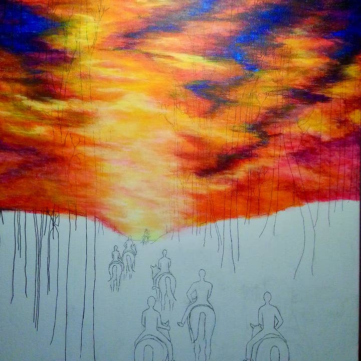 CherieSmittleArt - Wholesale Art Print - Hunting Party4