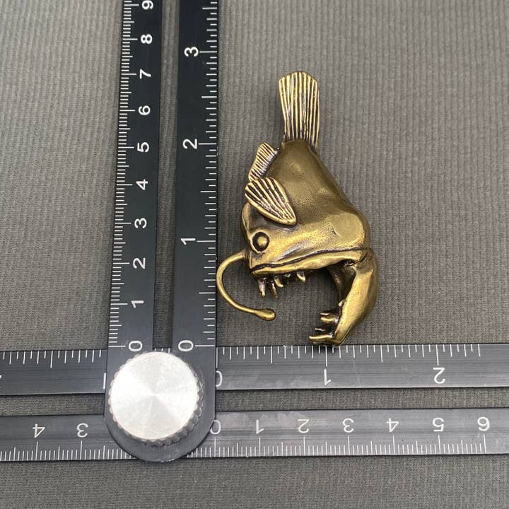 Mio Queena - Wholesale Decorative Figurine - Brass Lantern Fish Crafts Desktop Ornaments Decoration3