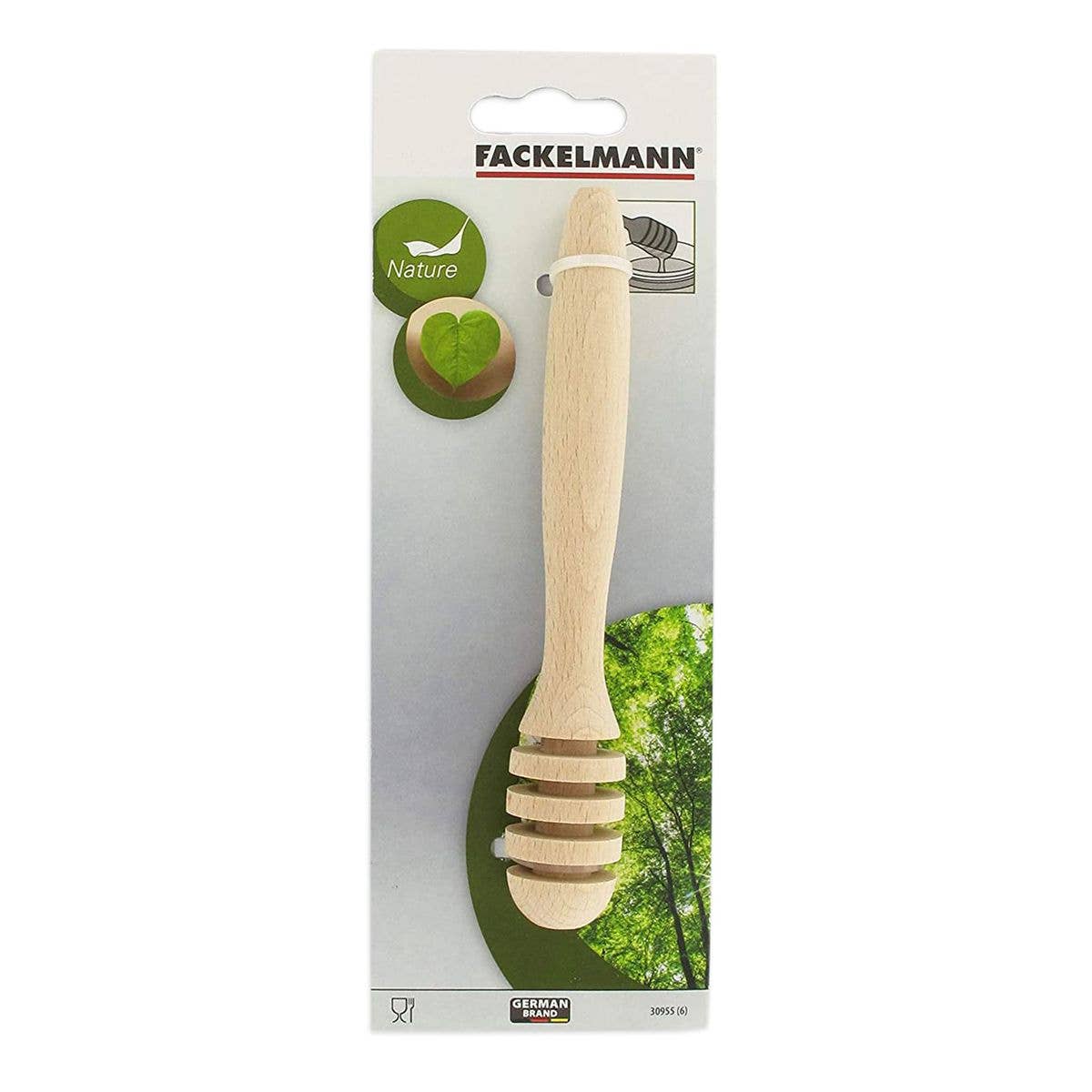 Fackelmann - Wholesale Kitchen Spoon - Fackelmann Wood Edition wooden honey spoon3