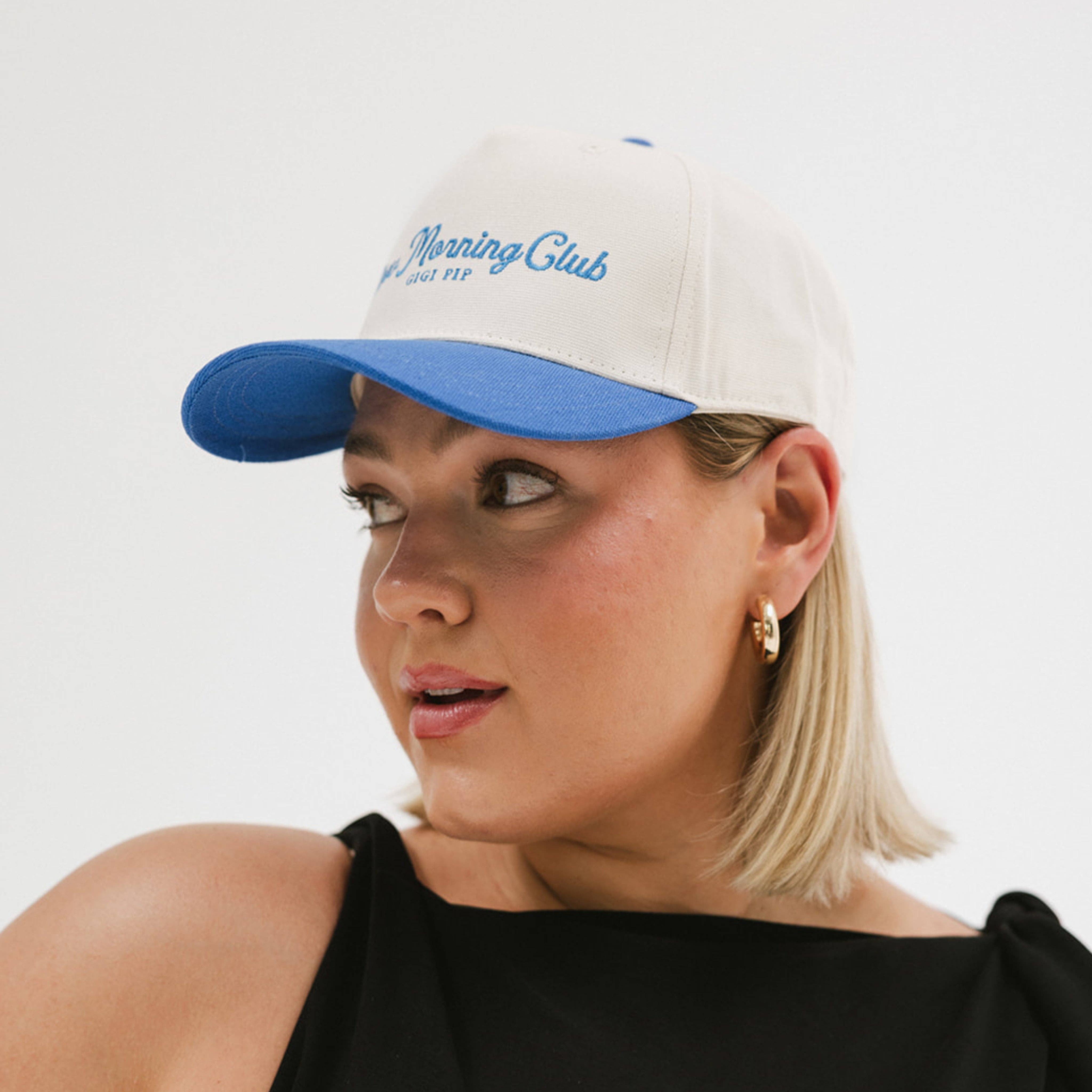Gigi Pip - Wholesale Trucker Hat - Women's - Slow Morning Club Canvas Trucker10