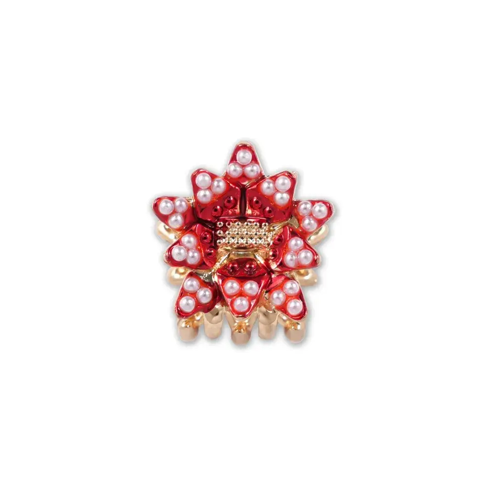 Otterware - Wholesale Hair Clip - Women's - Dainty Rhinestone Christmas Mini Hair Clips - Festive Fun3