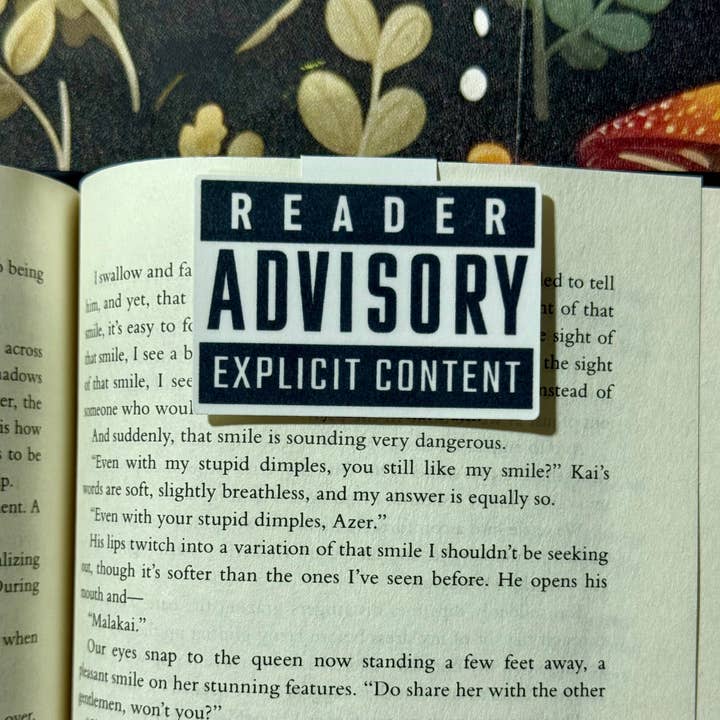 Brinnvill Books - Wholesale Bookmark - Explicit magnetic bookmark0