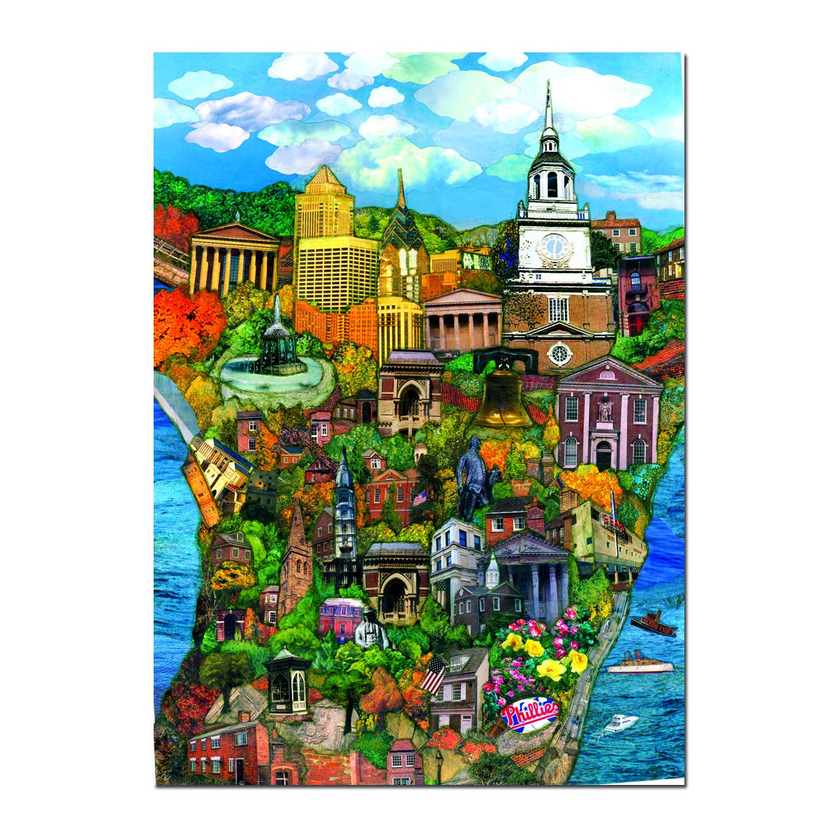 Allport Editions - Vendita all'ingrosso Set di cartoleria/cancelleria - Cityscape Cards: vedi tutte le 12 città!6