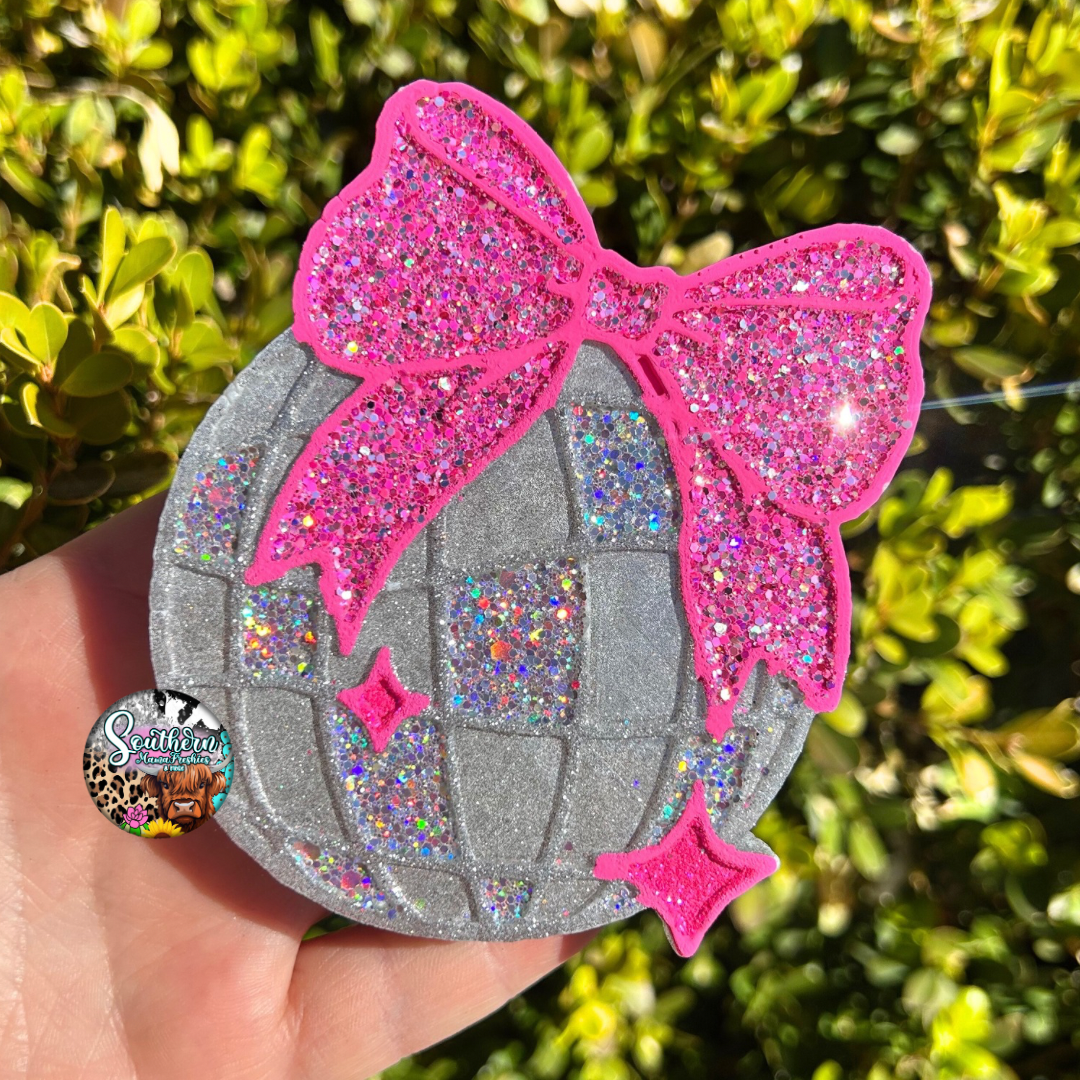 Southern Mama Freshies & More – wholesale Car Freshener - Women’s – Disco W Bow Car Freshie  1