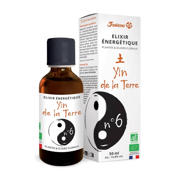 Elixir Énergétique N°6 Bio - Médecine Chinoise - 50ml pour la vente par Propos'Nature