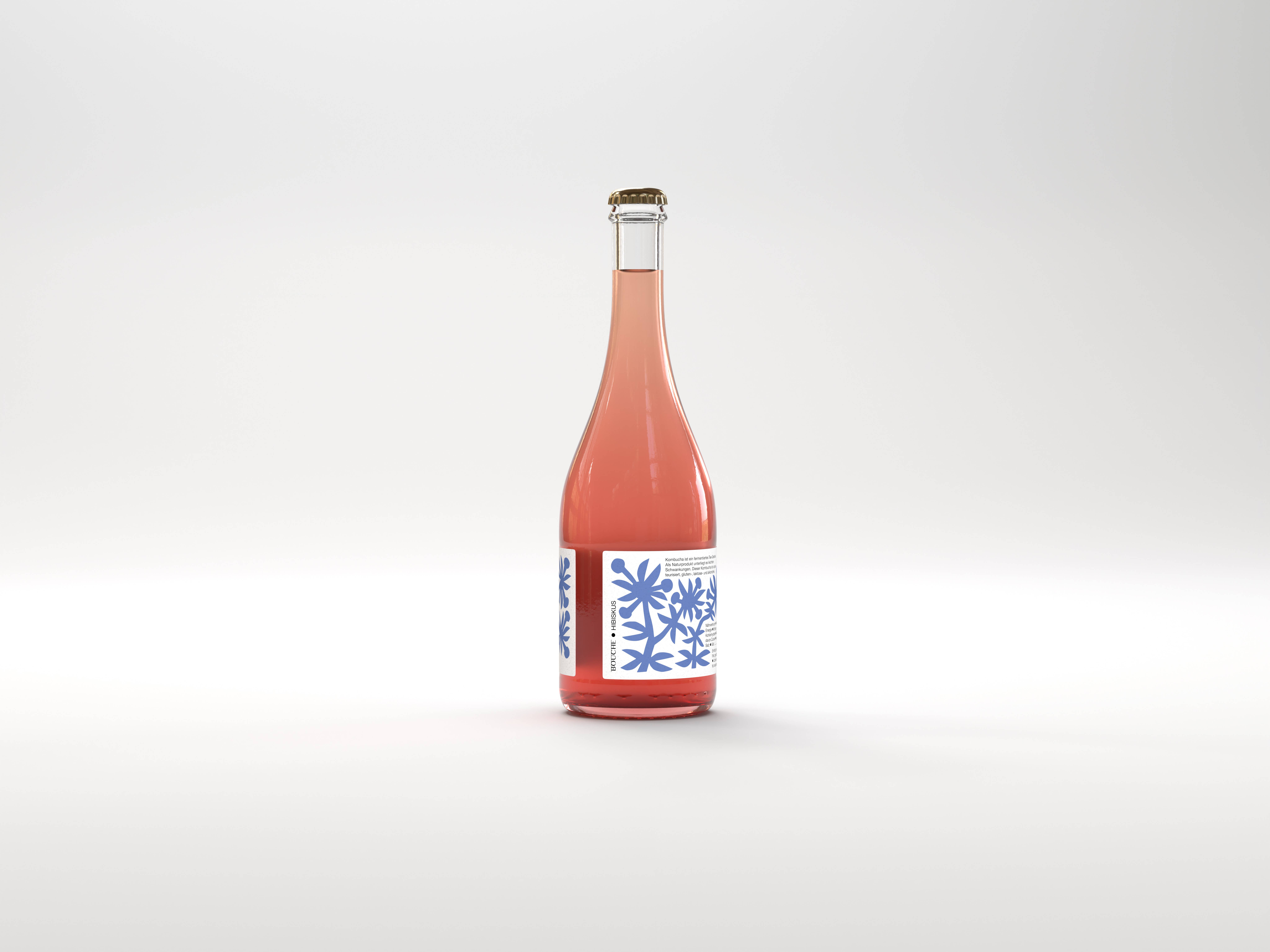 BOUCHE - Wholesale Kombucha - HIBISKUS • PET NAT • KOMBUCHA • 0.751