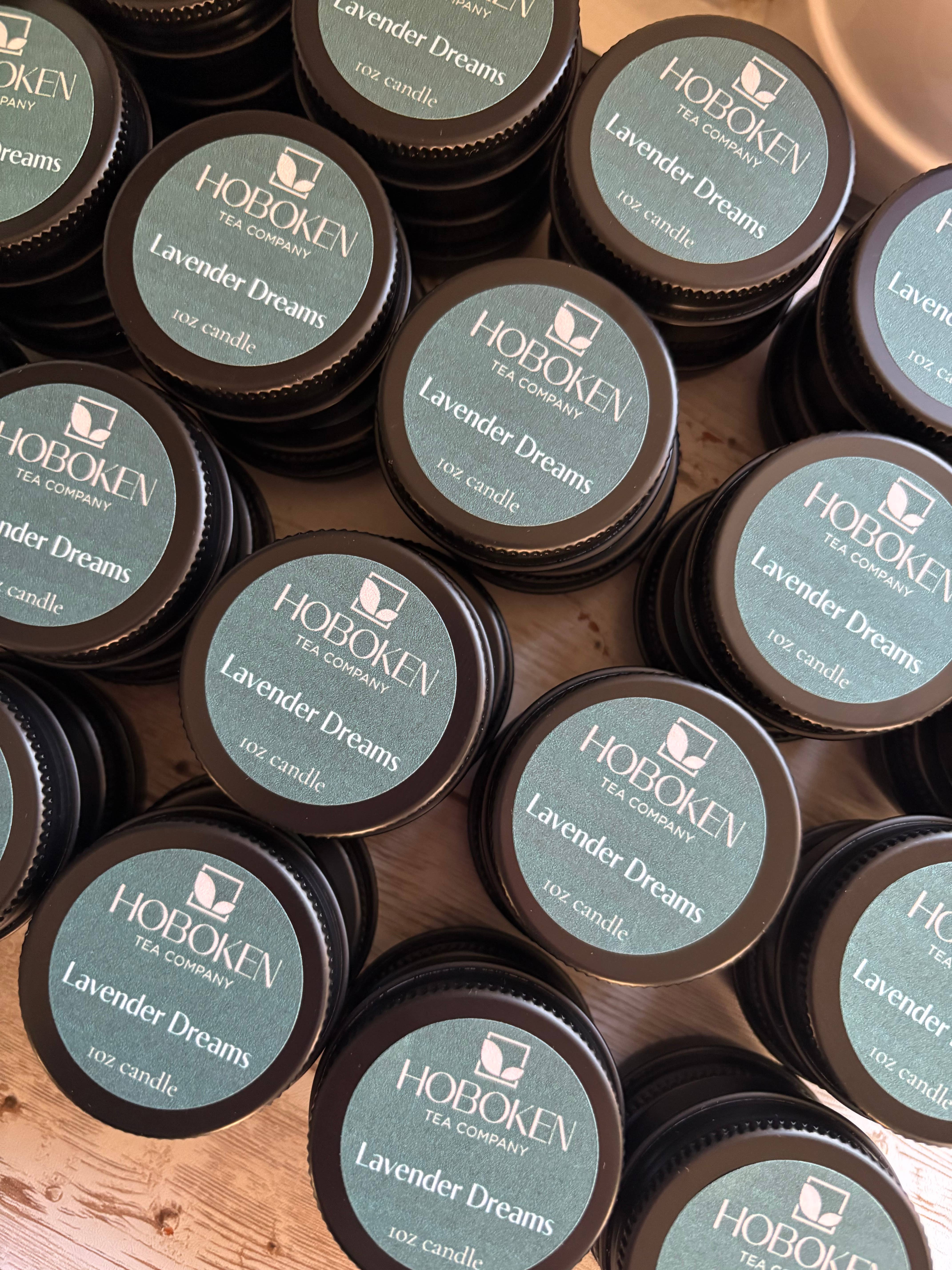 The Cabin Boutique Co - Wholesale Jar/Filled Candle - 1oz Mini Candles - Custom with your design!6