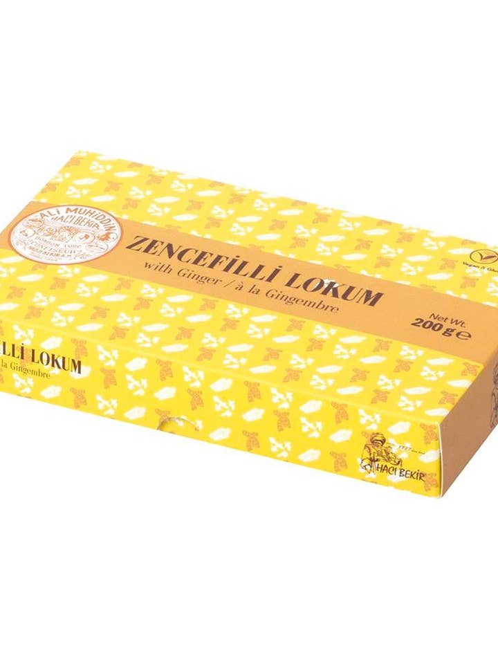 Haci Bekir Exklusiver türkischer Genuss mit Ingwer - Unique Co für den Großhandel von Aladdin