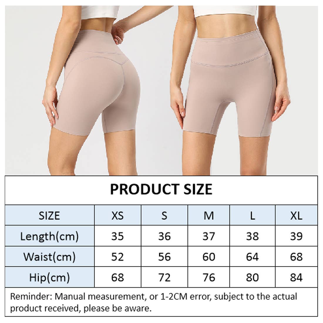 Sodalemon - Wholesale Athletic Shorts - Women's - Built in Underwear Hip Lifting Hidden Pockets Fitness Shorts9