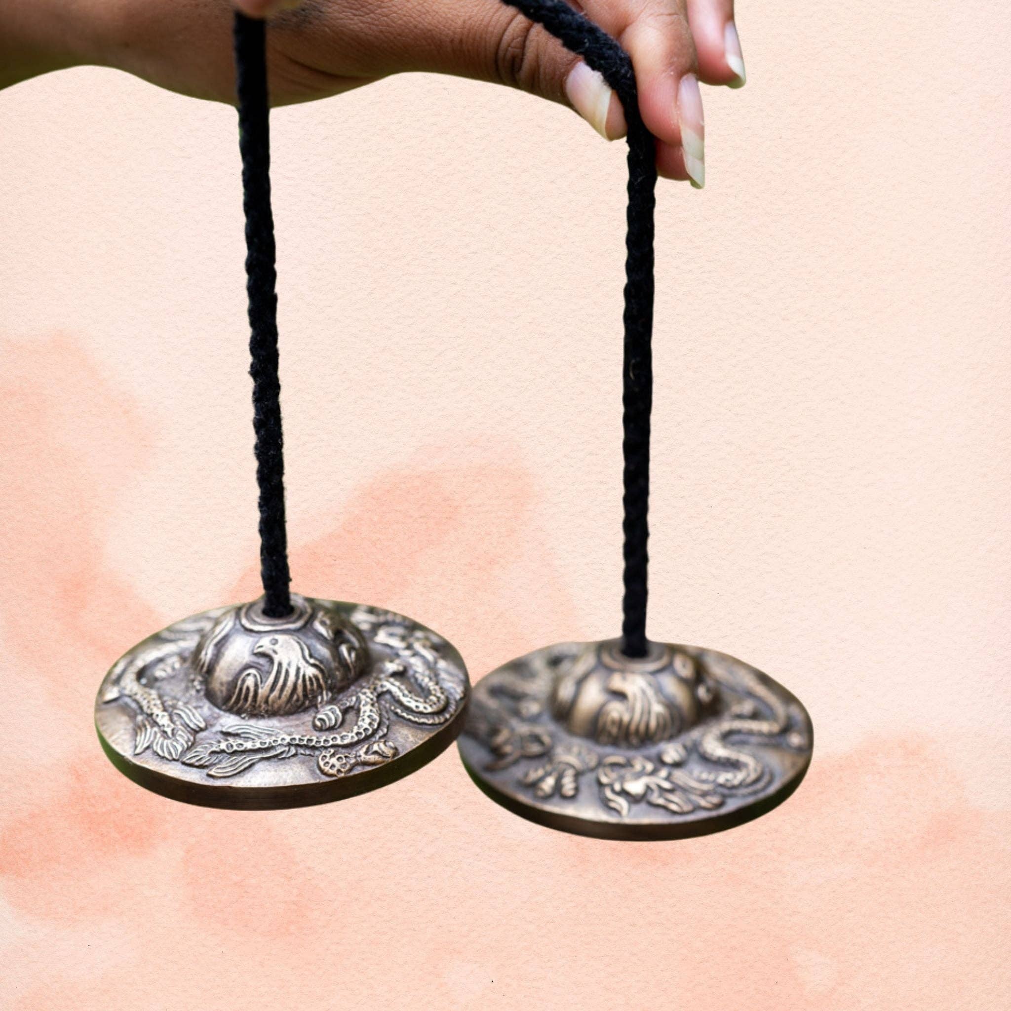 Singing Bowl Shop - Wholesale Meditation Supplies - Dragon Tingsha - Protection2