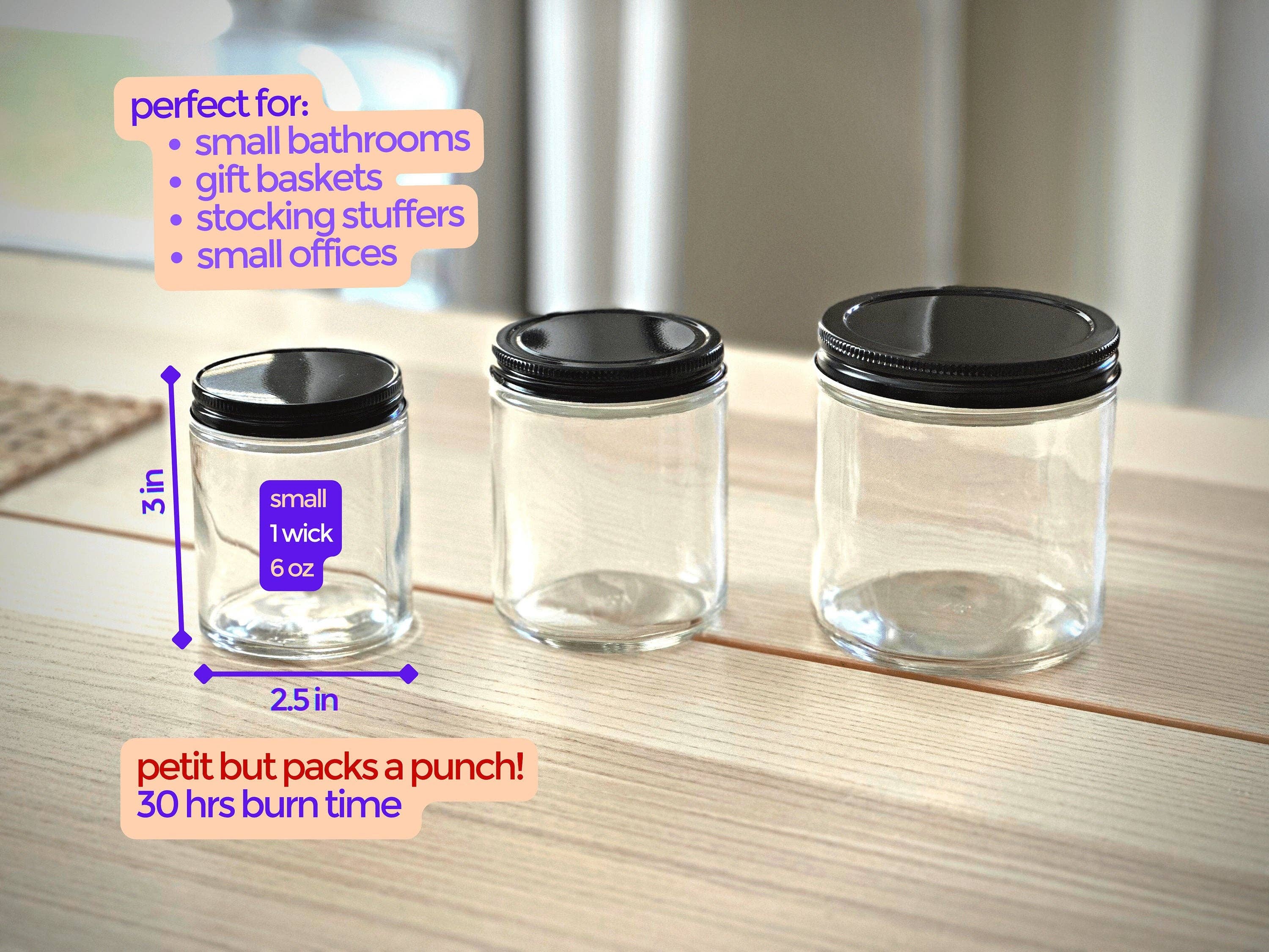 nuttysparks - Wholesale Jar/Filled Candle - just a little bit salty6