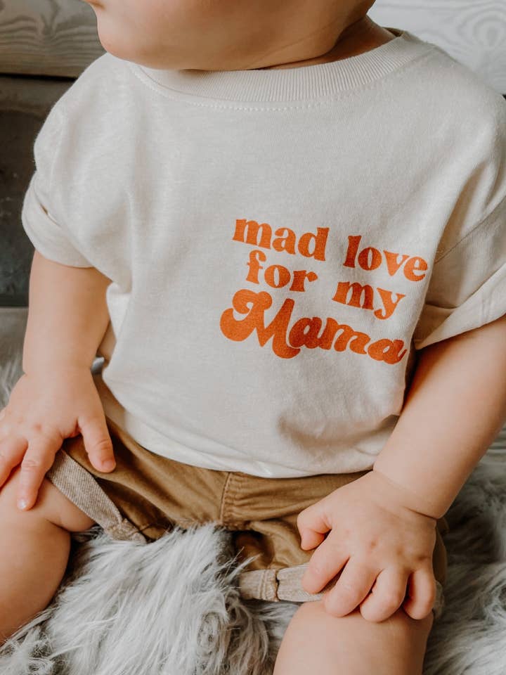 Salt + Salvation Threads - Wholesale Screen Printed T-Shirt - Kids - Mad Love For Mama Graphic Tee