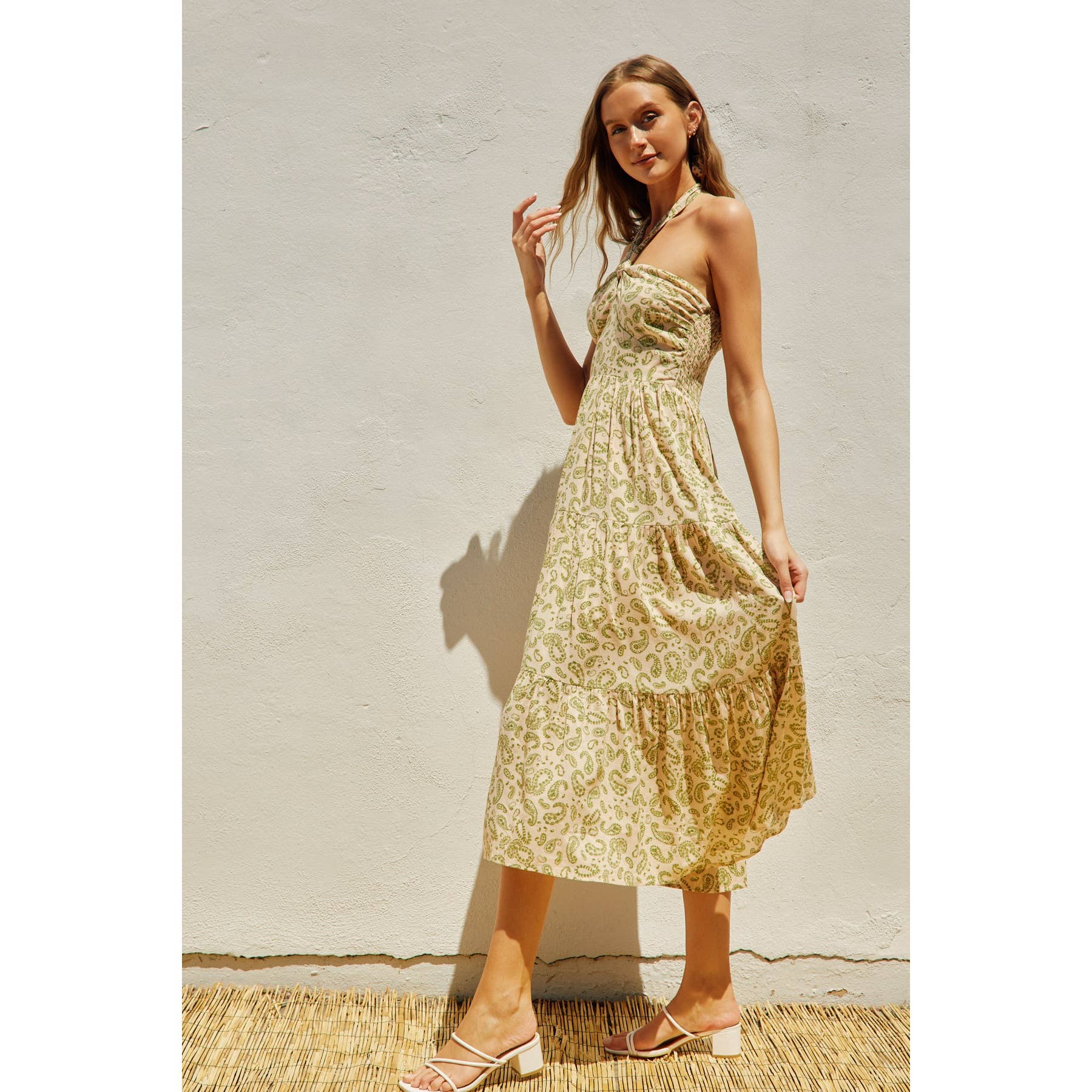 Dress Forum - Vente Robe – femme - Robe à carreaux Lucky Charm Halter1