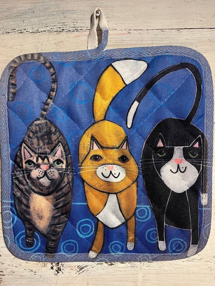 Gäng av KITTY'S grytlapp av Jenny Elkins för wholesale av Jenny Elkins studio