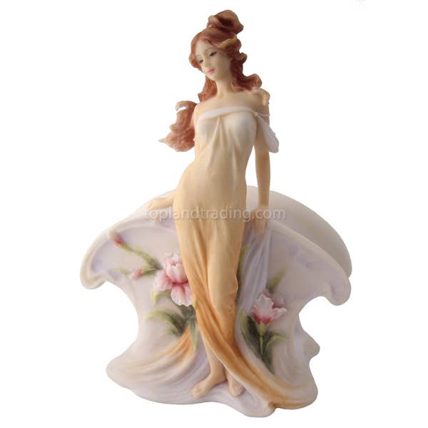 Art Nouveau Lady Napkin Holder for wholesale by Top Land Trading