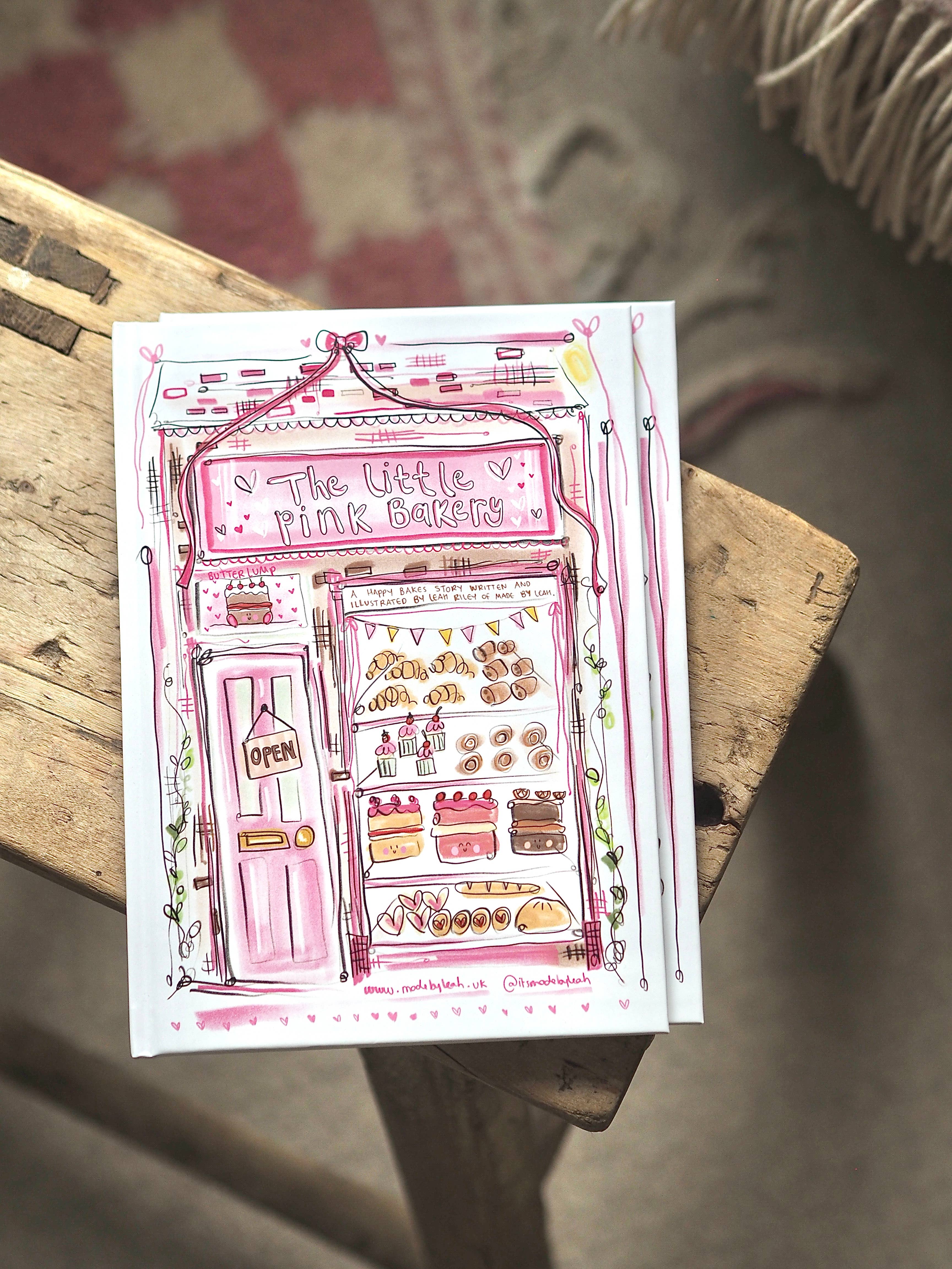 Made by Leah – wholesale Pre-school book (3–5) – ‘The Little Pink Bakery’ Children’s Book14