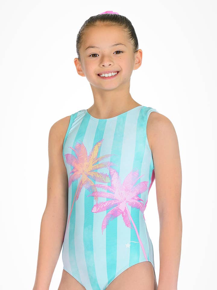 Paradise Palms Leotard for wholesale by Destira