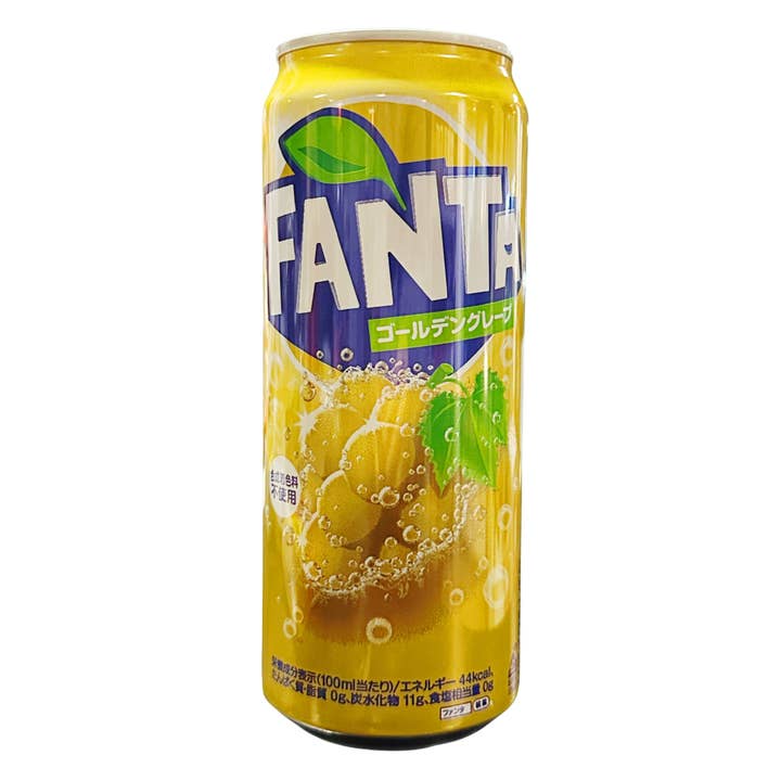 Global Bite Co - Wholesale Soda/Carbonated Drink - Fanta Golden Grape Can 500ml (Japan)2